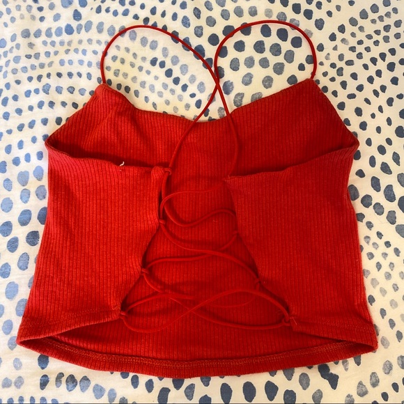 Cross back strap top - Picture 2 of 2